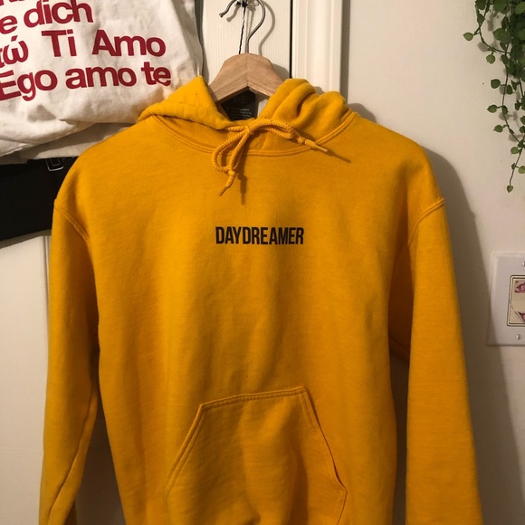 yellow daydreamer hoodie